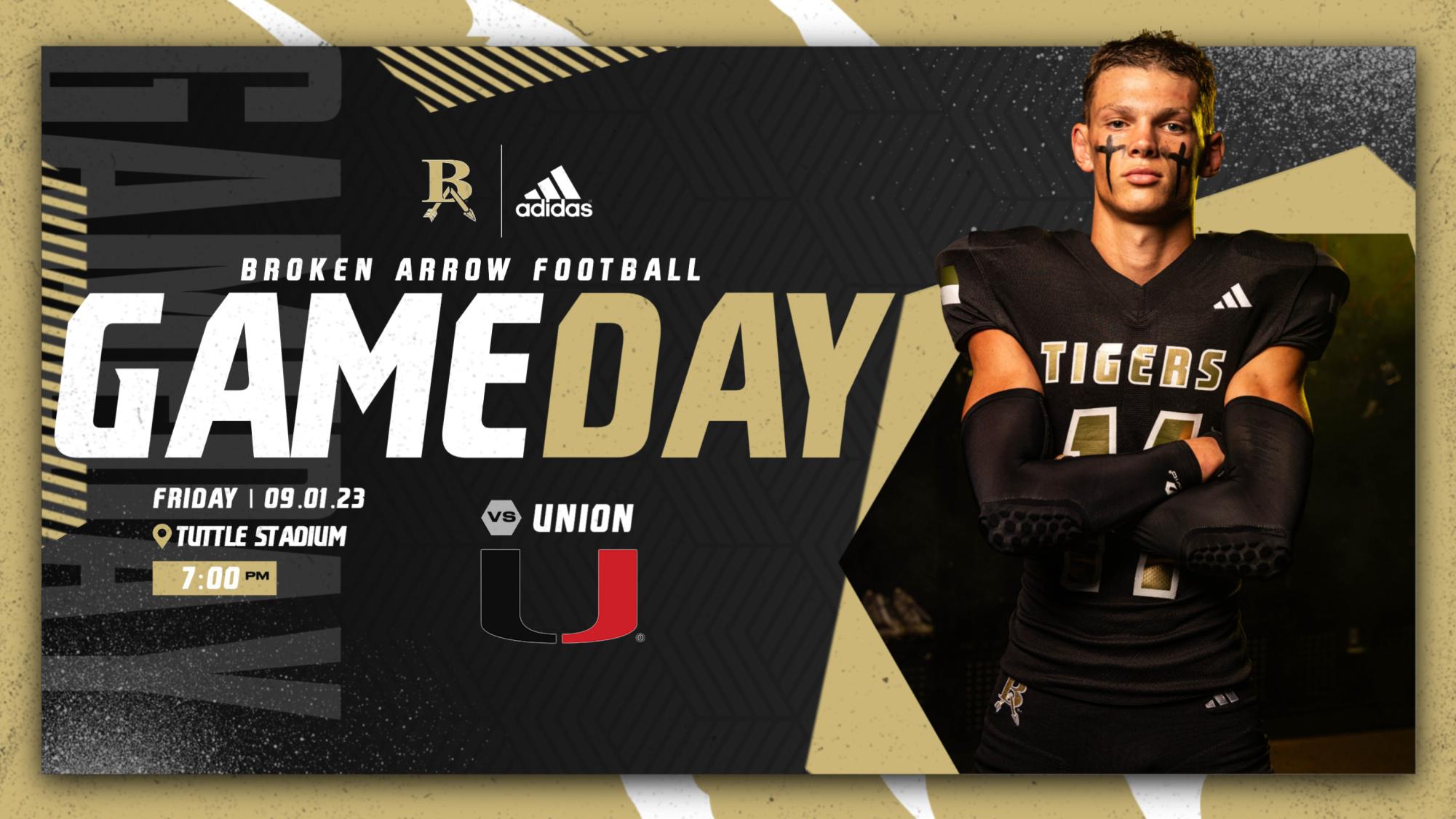 Broken Arrow Football at Union ArrowVision