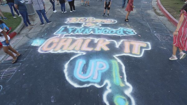Chalk it up at Lynn Wood Elementary
