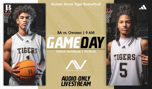 BA Boys Basketball vs. Owasso | OSSAA 6A State Semifinals | Audio-Only Livestream