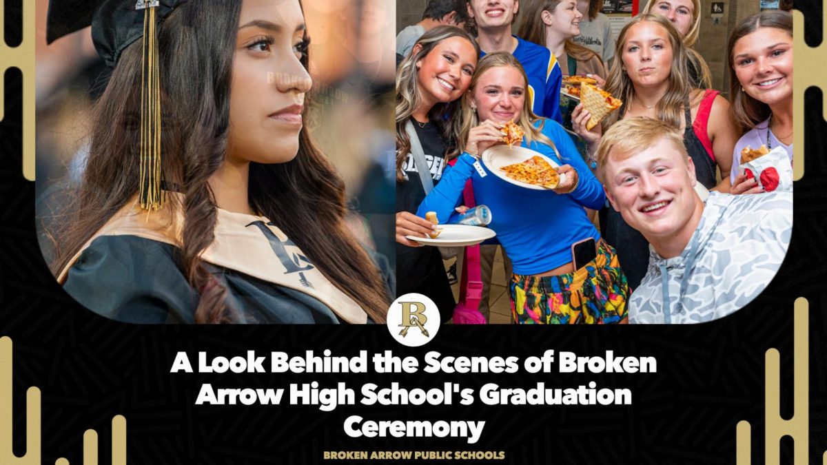 A Look Behind the Scenes of Broken Arrow High Schools 2024 Graduation Ceremony