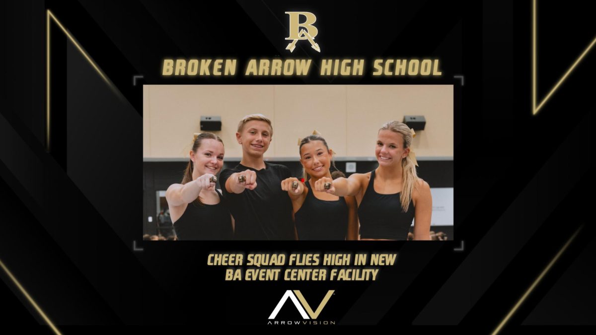 Broken Arrow Cheer Flies High in New Facility