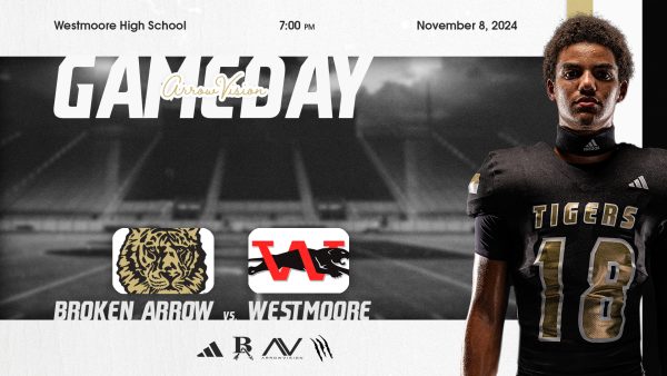 Broken Arrow Football at Westmoore